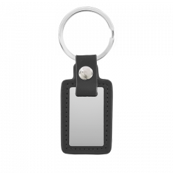 Porte-clés gravé rectangle