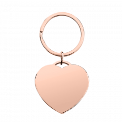 Porte-clés Coeur de Luxe avec photo