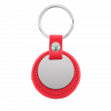 Porte-clés Rond Gravé Personnalisé avec Cuir Porte-clés Rond Gravé Personnalisé avec Cuir
