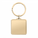 Porte-clés Luxe Carré Gravé Personnalisé avec Photo Porte-clés Luxe Carré Gravé Personnalisé avec Photo