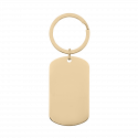 Porte clés personnalisé avec le dessin de votre enfant – Plaque militaire en acier gravée
