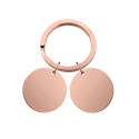 Porte clé Double Rond Personnalisé Couple – Vos Photos & Vos Prénoms
