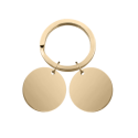 Porte clé Double Rond Personnalisé Couple – Vos Photos & Vos Prénoms